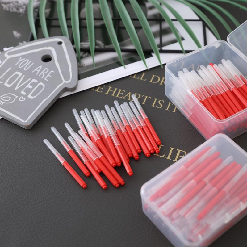 10 szt. szczoteczek międzyzębowych Denta Floss Cleaning Dental Brush Ortodontyczna szczoteczka do zębów