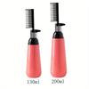 1Pcs Hair Colouring Comb Empty Hair Dye Bottle With Applicator Brush Shampoo Applicator Bottle Dispensing Hair Coloring Styling Tool