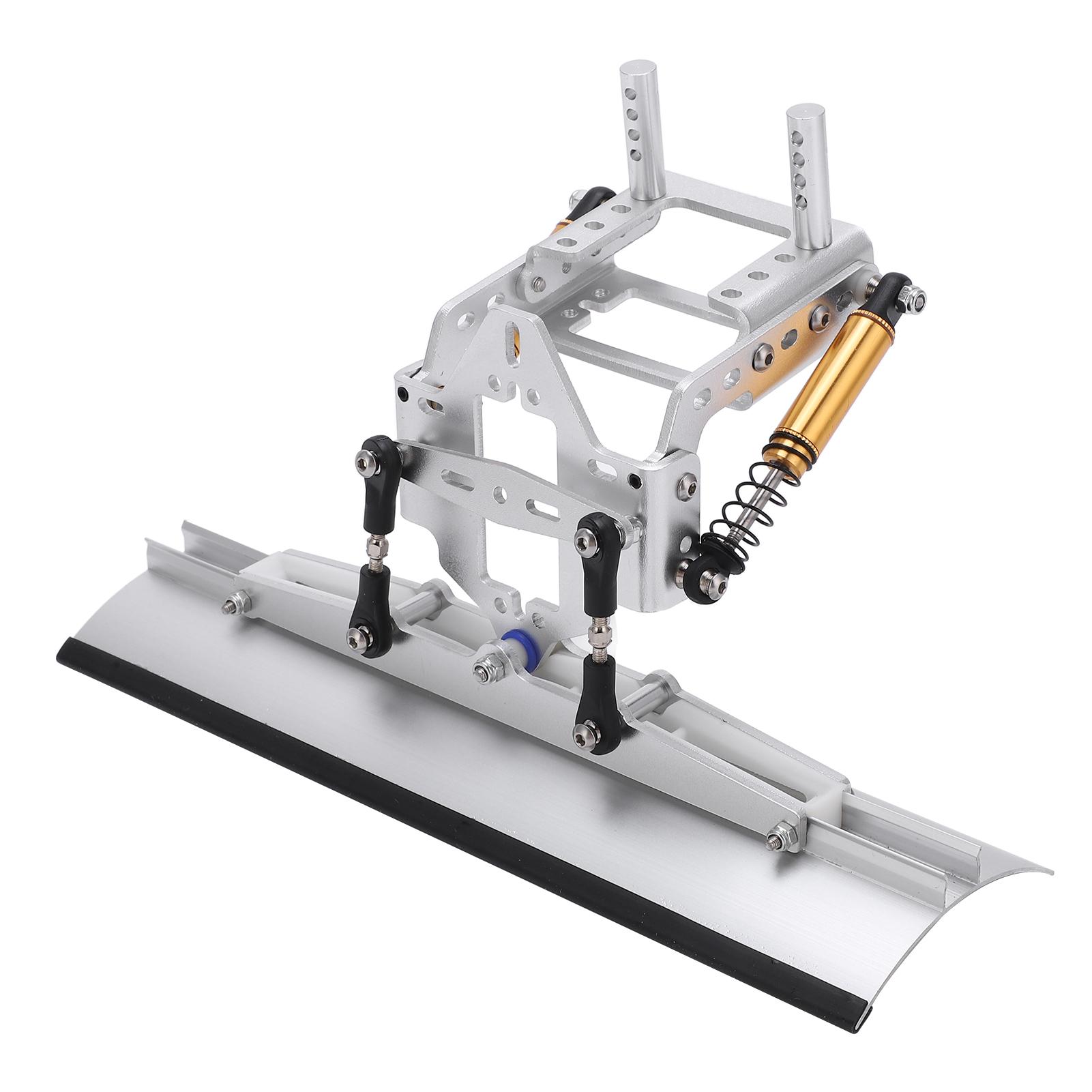 

RC Aluminum Snow Plow Portable Lightweight 1/10 RC Crawler Metal Snow Shovel for SCX10 TRX4
