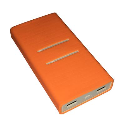 Prachotěsný jednobarevný měkký silikonový ochranný kryt pro Xiaomi 20000mAh napájení