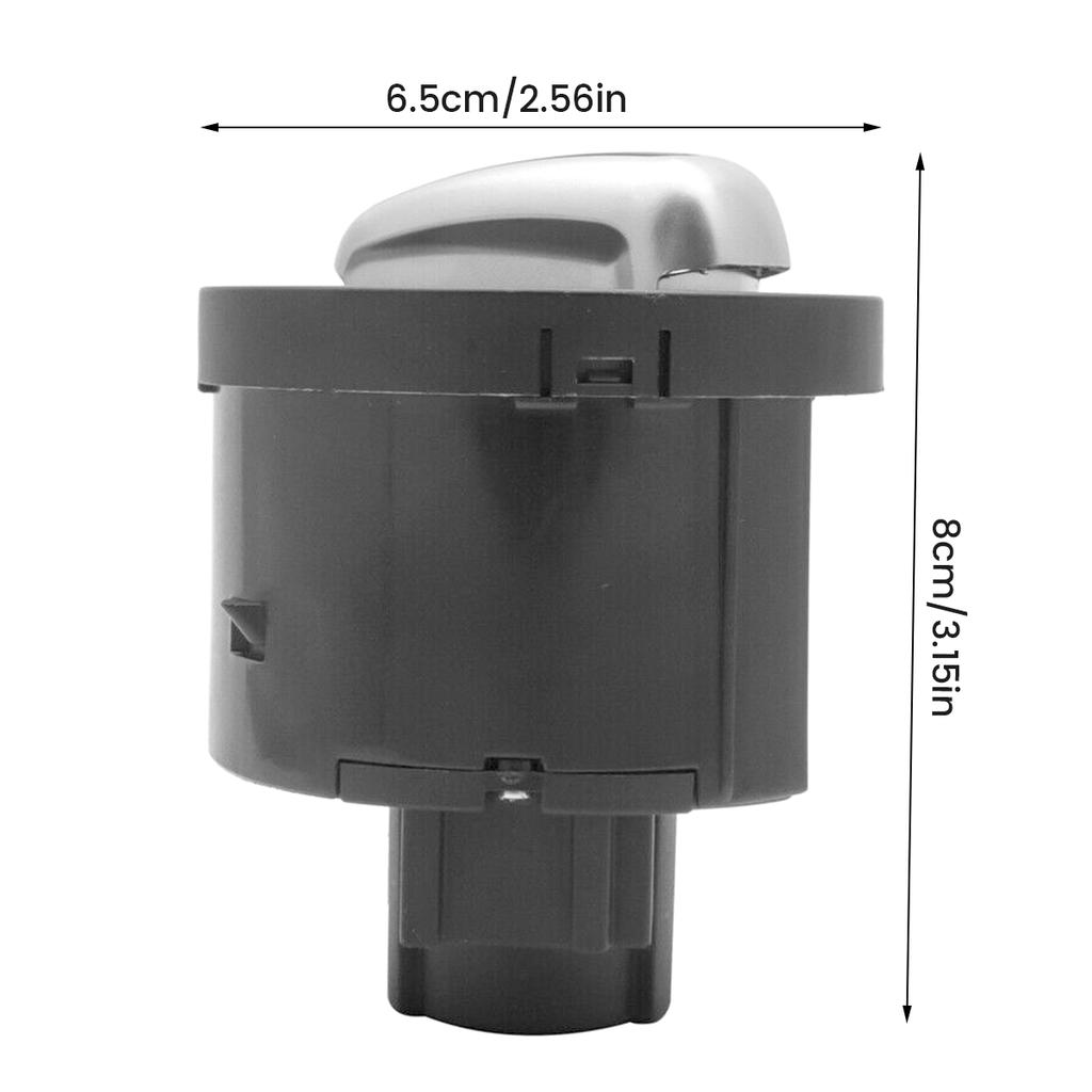 Car Headlight Switch Fog Light Knob 5ND941431B Professional Headlight Switch Knob Compatible Golf Jetta MK5 MK6 Auto Accessories