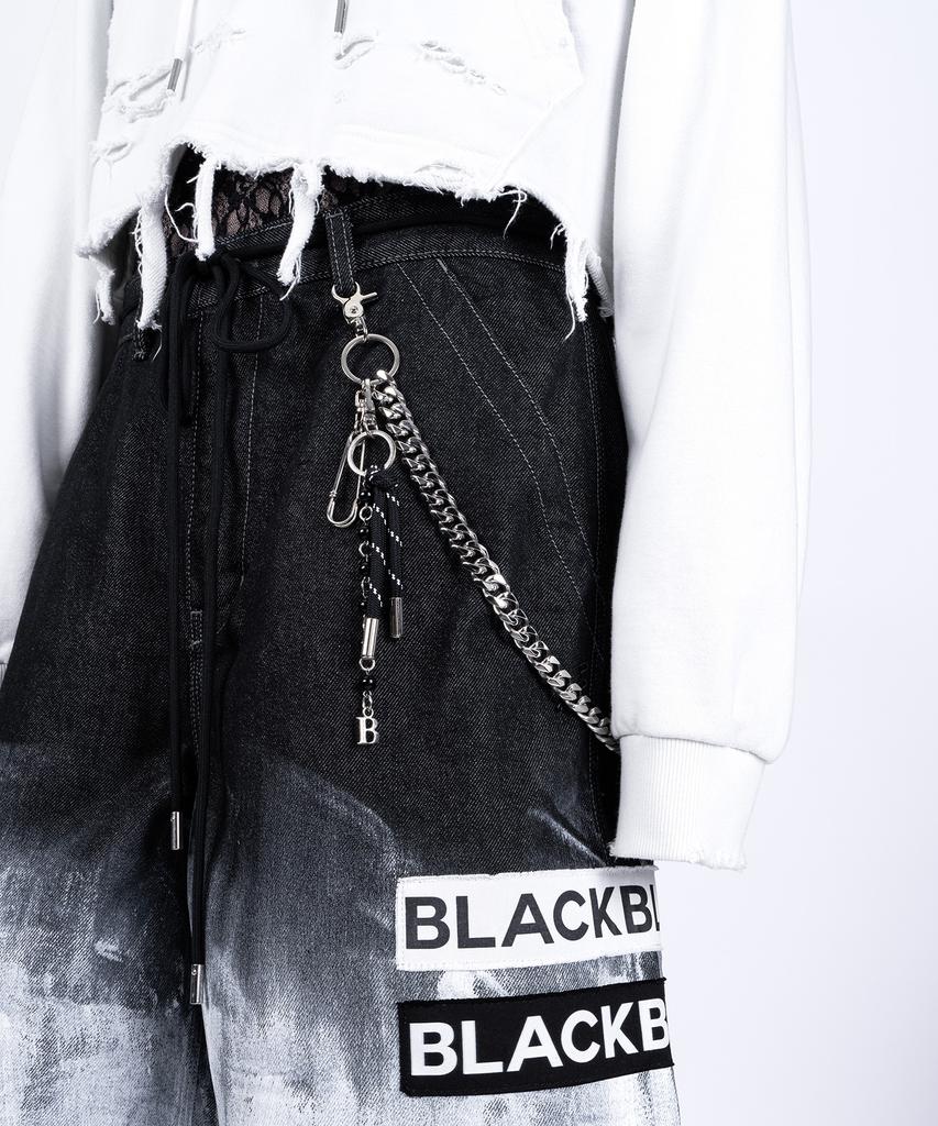 BLACKBLOND Bbdi Keyring B Logo Pants Chain (Silver)