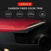Carbon Fiber Interior Gear Shift Panel Side Trim For Lexus IS250 IS350 2014-18