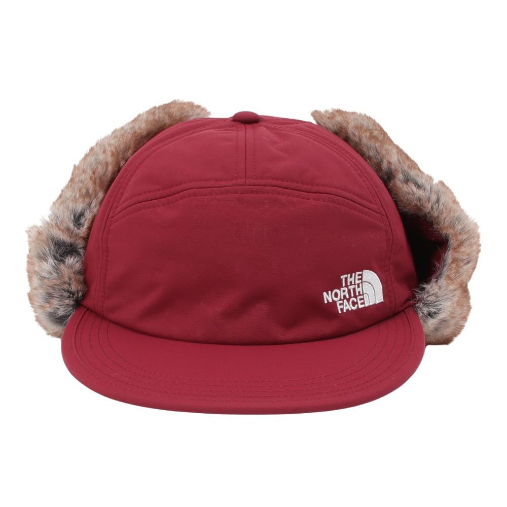 The North Face Kšiltovka Badland, Zateplená, Vodotěsná, Prodyšná, Ochrana proti UV záření, Klapky na uši, Unisex (Červená řepa / Velikost L)