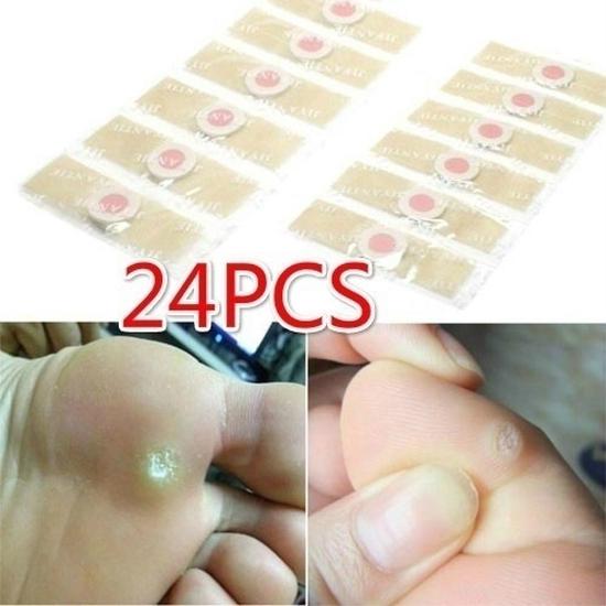 

6 шт./12 шт./24 шт. пластырь для удаления кукурузы на ногах, детоксикационные пластыри для ног