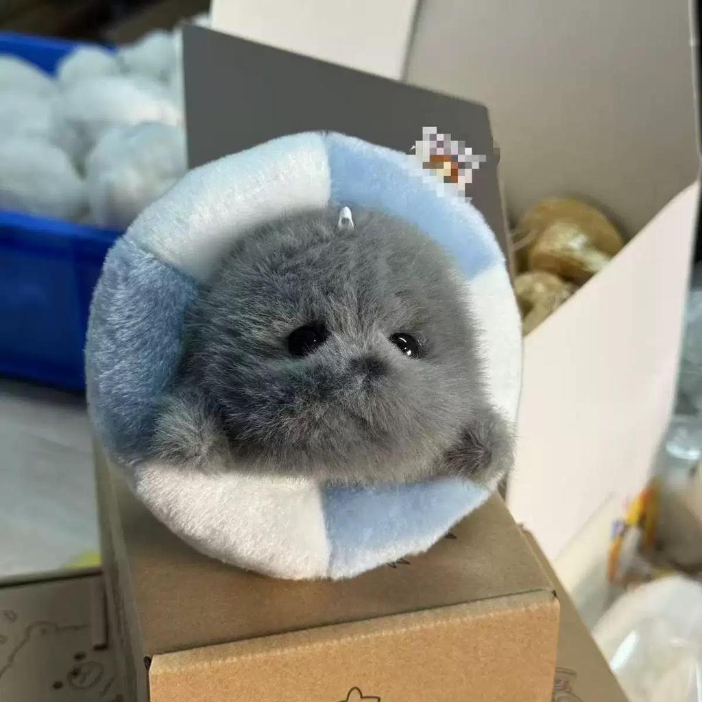 Plush Baby Seal Pendant - Ocean Guardian Toy Gift