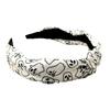 Bentiță Halloween Pânză de păianjen Pălărie de vrăjitoare Liliac Fantomă Model Lună Nodată Înfrumusețată Cerc de păr Lat Accesorii de păr