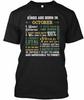 Kings Are Born In October Birthday 1 Highly TTshirt Made In USA S-5XL
