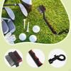 Golf Club Brush Cleaning Tool Comfortable Grip Putting Golfing Equipment Easily Attached To Bag