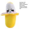 Interactive Musical Plush Toy, Banana Strawberry Sensory Stuffed Animal, Dual Mode Sound Toy for Kids, Battery Operated Christmas Birthday Gifts