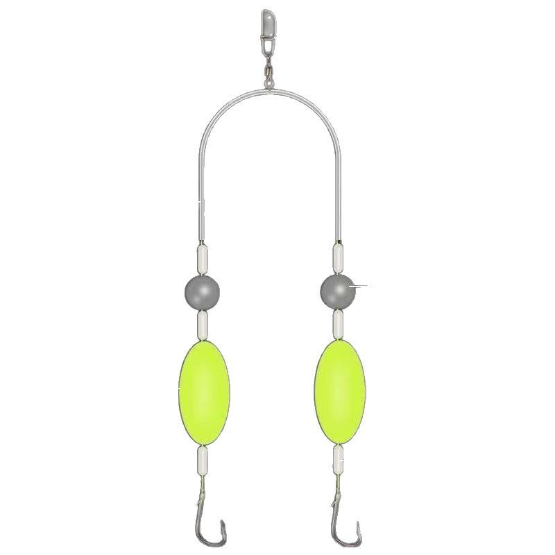 

3/5/10Pcs Double Reverse Fishing Hook Off-Bottom Double Hook Rig Set: Ideal for European Carp Fishing, Bypass Weeds Stones Silt 6