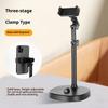 Clamp On Phone Holder With Height Adjustment Tilts Function Cold Shoe Mount Not Slip Base for Content Creation & Filming