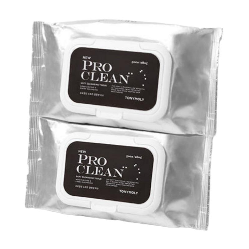 

TONYMOLY Pro Clean Soft Cleansing Tissue 50 Sheets × 2