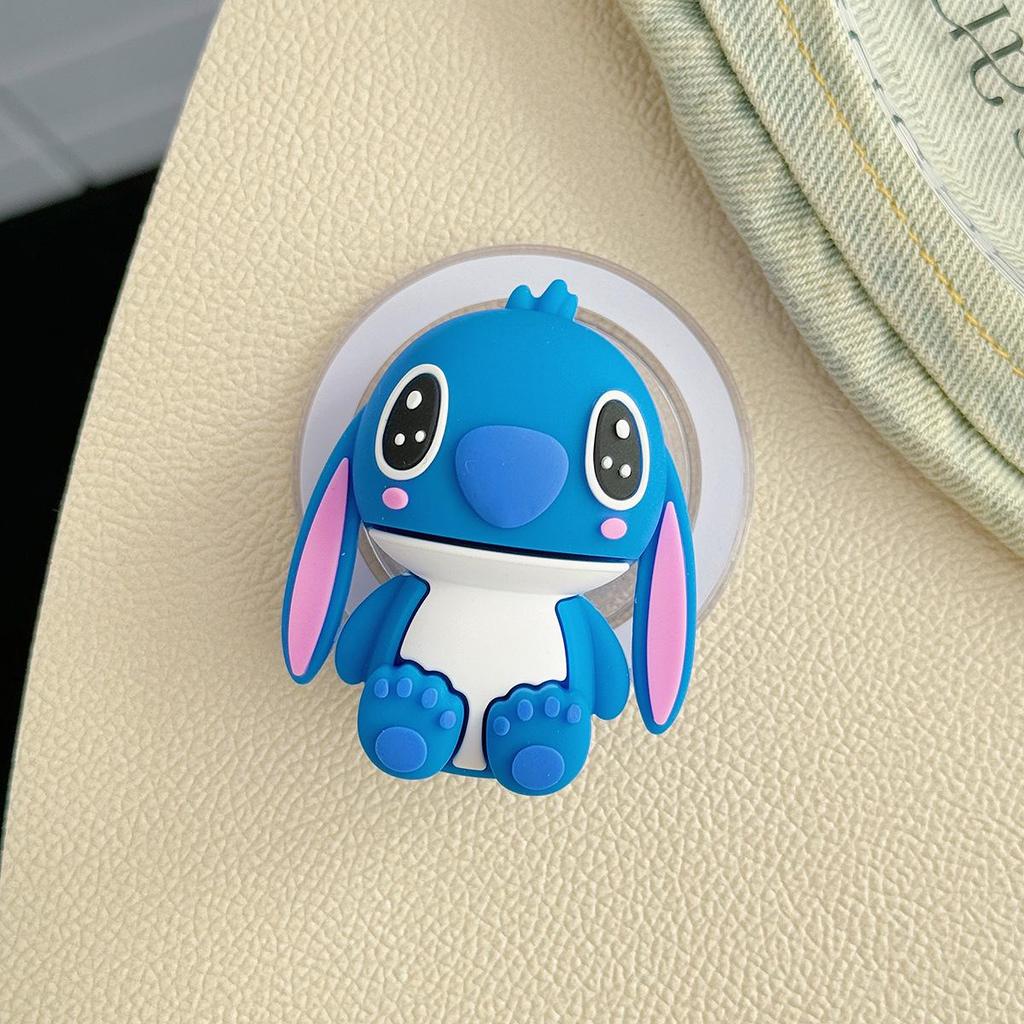 3D Silicone Cartoon Crying Star Mobile Phone Stand & Retractable Airbag Holder
