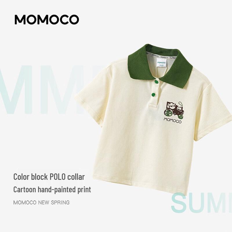 MOMOCO Boys' Short Sleeve POLO Shirt