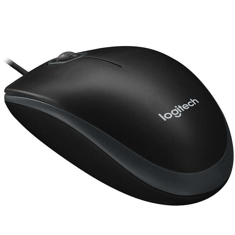 Logitech B100 Enterprise Wired Optical Mouse
