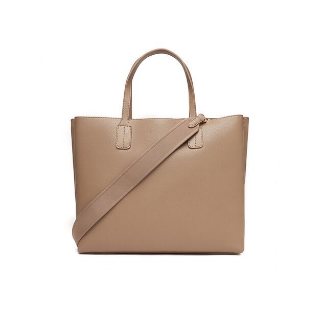 Bag Tommy Hilfiger Tommy Hilfiger Th Distinct Satchel AW0AW17463 Beige
