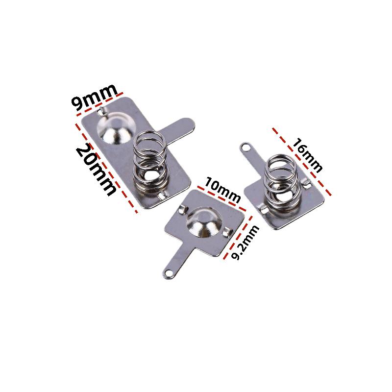 5/10 Sets No. 7 Battery Spring Piece Toy Aaa Battery Positive And Negative Conversion Spring Contact Plate
