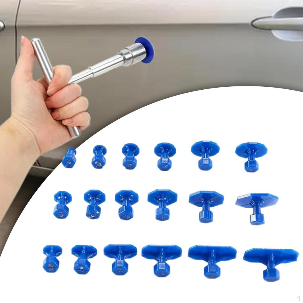 18Pcs Glue Tabs Tabs, Car Repair Tools Set , Removal Pulling