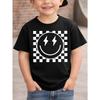Europäische Größen Jungen Cartoon Muster Druck Kurzarm Lässig Kreativ T-Shirt
