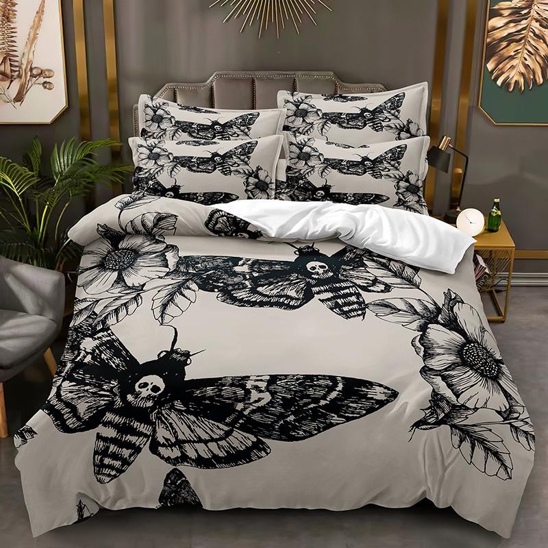 Fashion Technology Printing, 3D Digital Printing, Bedding, Duvet Covers, Pillowcases, Three-piece Sets