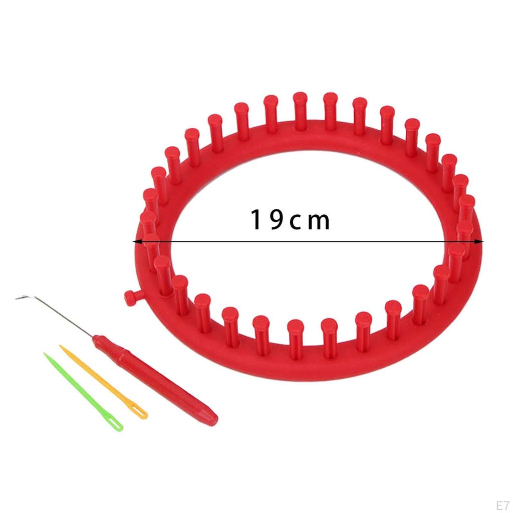 Knitting Loom Kit for Yarn Projects, Weaving Tool Crafting Shawls And Accessories