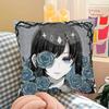 AAdoS Anime Cute Pillow Case Fashion Square Pillowcase Bedroom Sofa Room Ins Decoration Leisure Cushion Cover