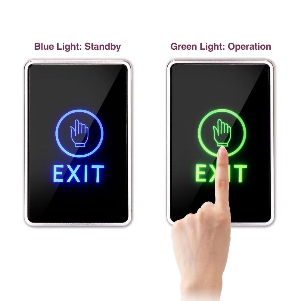High Quality 12V Infrared Sensor No Touch Contactless Switches Door Release Access Control System Exit Button