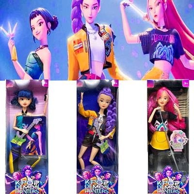 3 Trendy Kpop Panenky Lovci Démonů, Vinylové Panenky, Panenky, Vánoční Dárky, Dárky k Narozeninám, Halloweenský Dárek Hračky pro Dívky
