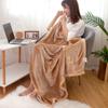 Blanket Single Person Flannel Blanket Office Thick Air Conditioning Nap Blanket