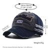 Baseball Cotton Washed Stitching Stitched Embroidered Alphabet School Old Vintage Caps Women Men Adjustable Casual Y2K Hat Hip Hop Urban Street