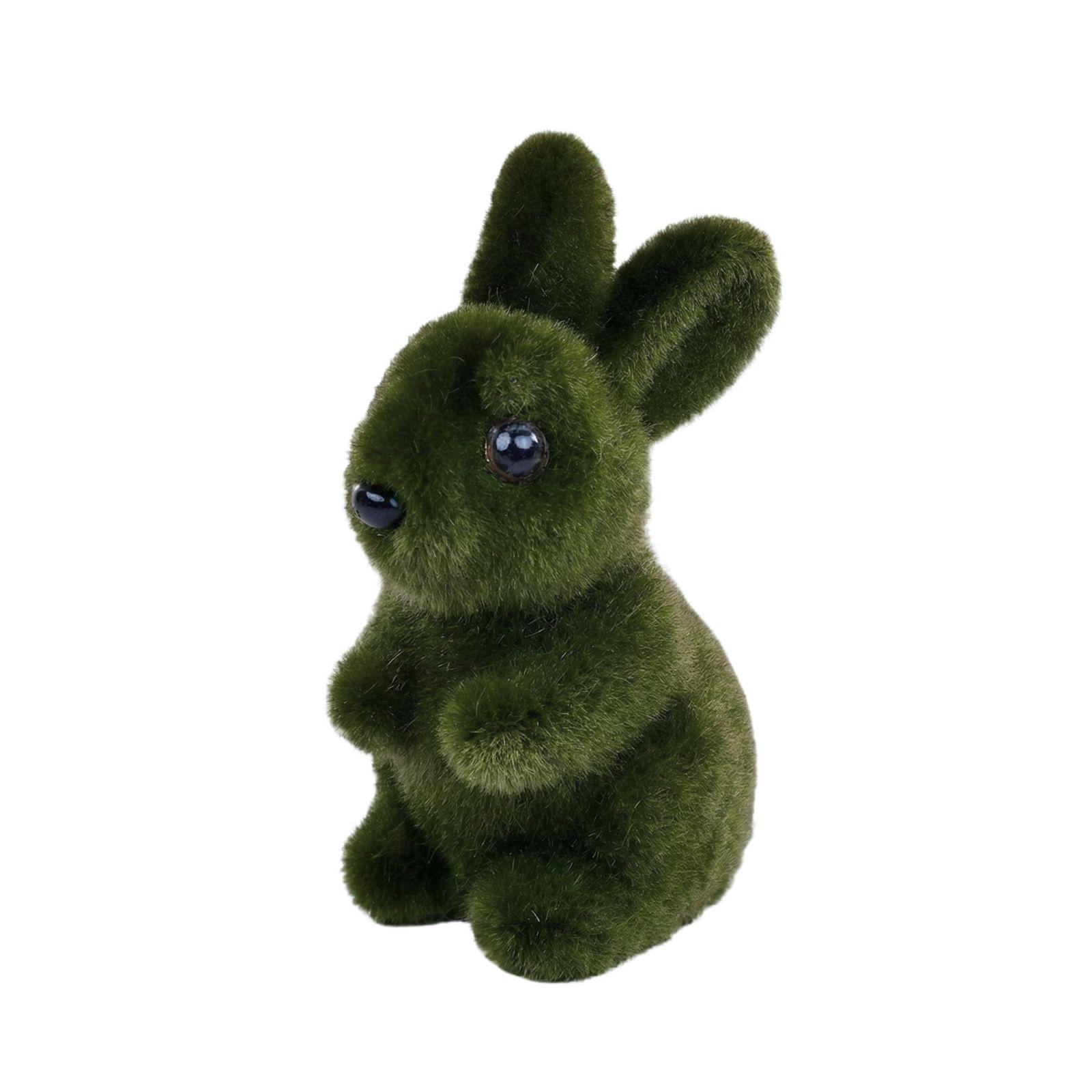 Green Bubble Flocking Simulation Three  Dimensional Moss Craftwork Ornament Gardening Decoration