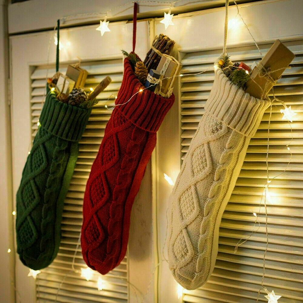 Claus Party Supplies Xmas Tree New Year Decoration Home Decor Christmas Stocking Gift Bags Socks