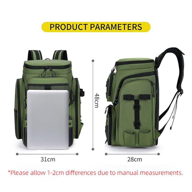 50L Extra-large Capacity Backpack  Simple Travel Bag Outdoor Labor Bag Unisex Large-capacity Luggage Bag