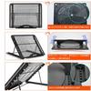 AGPtek Laptop Tracing Tablet Mesh Black Stand, Stand, 6-Level Adjustable, Foldable, Design,