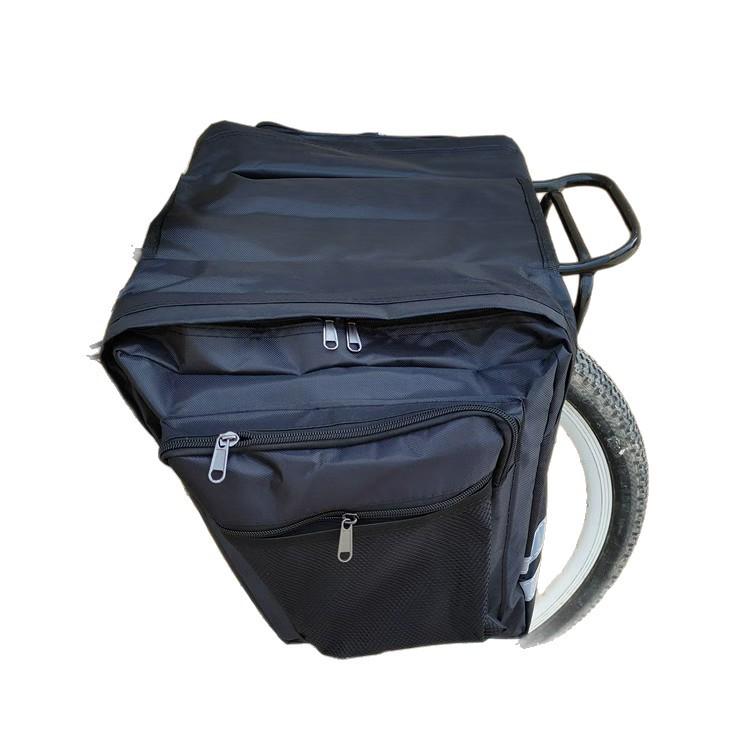 Bicycle Pannier & Scooter Tail Bag: Waterproof, Double-Sided Gear Storage for Rear Racks