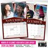 // World’s Greatest Mullets - 2026 Wall Calendar - A4 Size (210mm X 297mm)