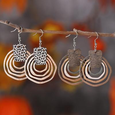 Fashion Bohemian Hoop Hollow Earrings  For Women
