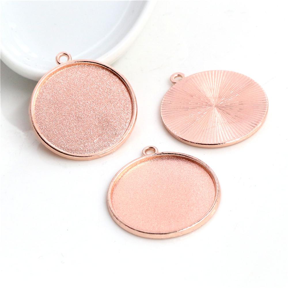 10pcs 25mm Inner Size Antique Silver Plated Square Cabochon Base Cameo Setting Charms Pendant For 10 mm Leather Bracelet