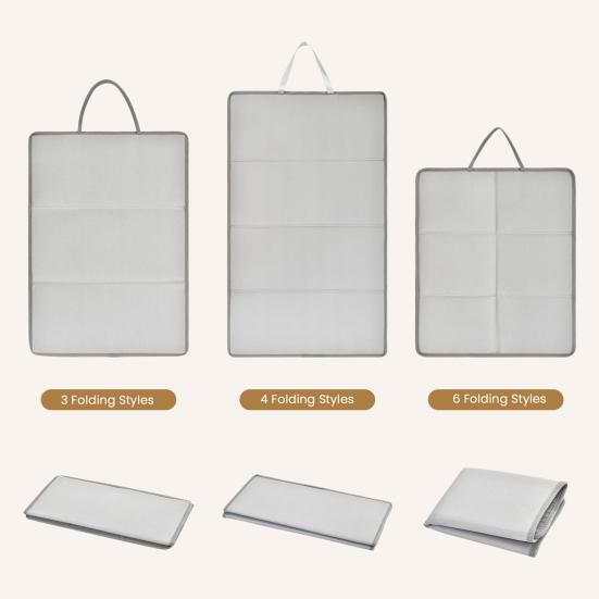Clothes Ironing Pad Scratch Resistant Waterproof Foldable Portable Thermal Insulation Board Clothes Ironing Accessory
