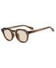Sunglasses Crown Panto Lightweight UV Protection UV Cut Unisex Unisex Stylish Driving Driving Sports [Zoff] [WEB Exclusive] Boston-style (brown