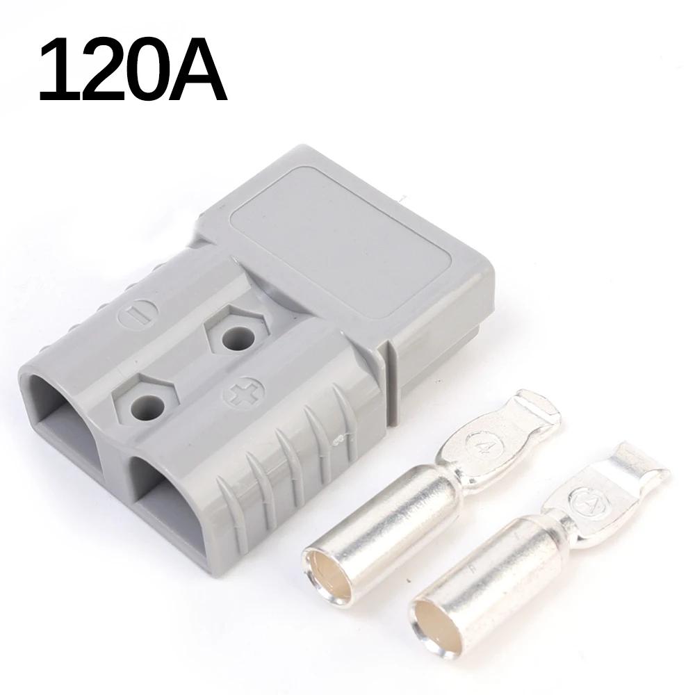 Für Anderson Stecker 50A 120A Hochstrom 2-polig Gabelstapler Batterieladestecker Batterieladeanschlüsse