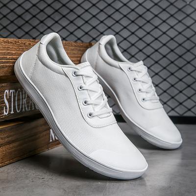 Sneaker für Herren – Neue, weite Barfuß-Sneaker 2025 – Modische Flats mit weicher Sohle ohne Sprengung, breiter Zehenbox, leichtem Gewicht und Übergrößen