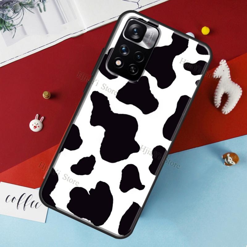 Cow Print Case For Xiaomi Redmi Note 11 Pro Cover For Redmi Note 10 Pro 8 9 10S 9S 9A 9C 9T Cases