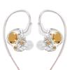 Bass Boosting Earphones 3.5mm Wire Earbuds With Silione Ear Tip For Audiophiles Comfortable In Ear Design Headsets