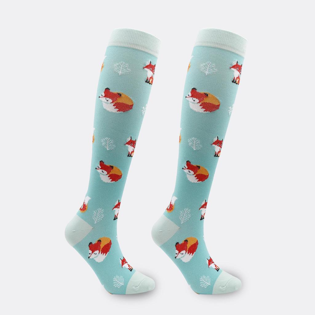 33 Styles: Sports Compression Long Socks - Elastic & Colored