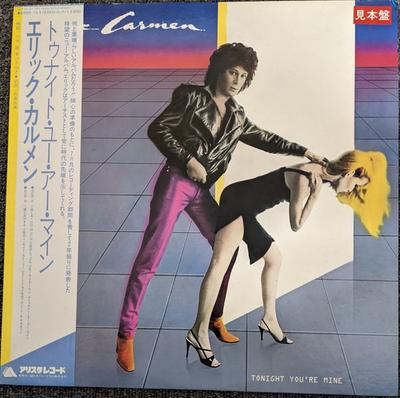 LP Record ERIC CARMEN - Tonight Youre Mine 25RS73PROMO ARISTA 1980 Japan Rock Used