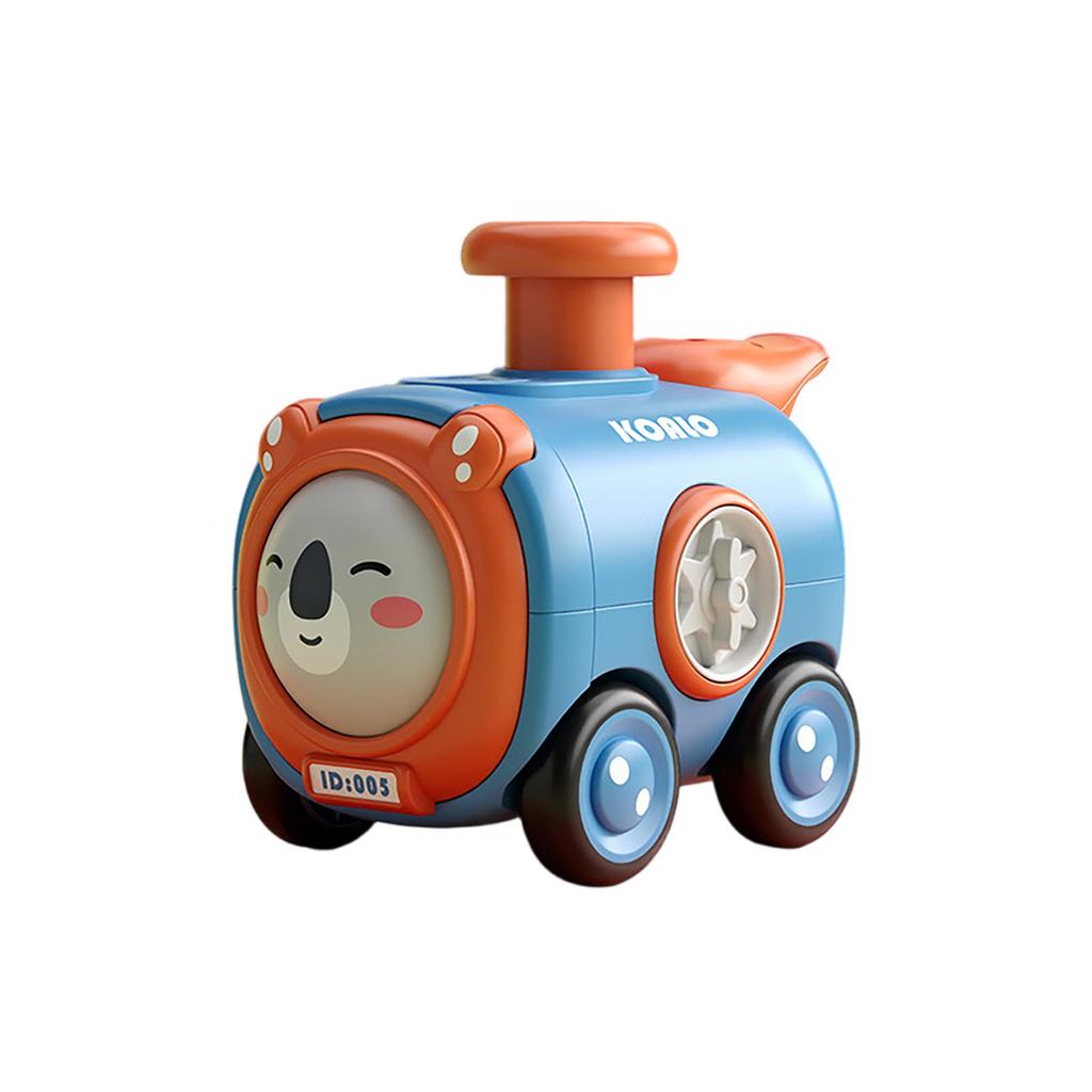 Car  Toy Car Press Change Face With Whistle Small Train Shatterproof