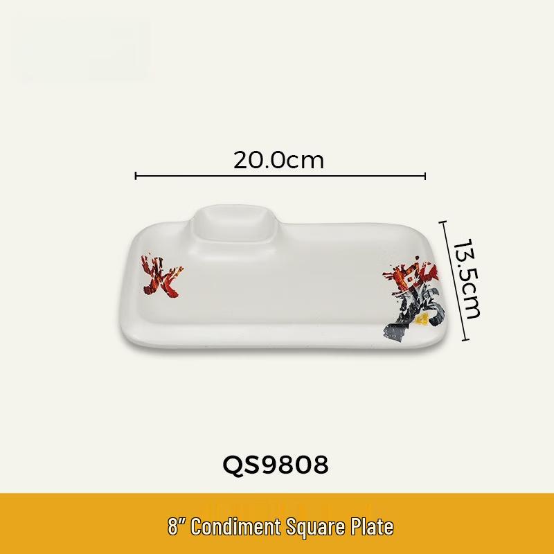 Melamine Round Serving Plate