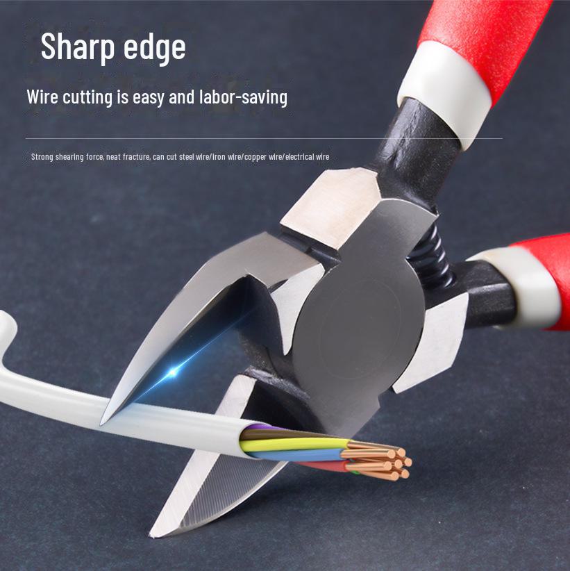 Key Brand 6" Stainless Steel Oblique Nozzle Pliers for Plastic Parts and Gundam Models